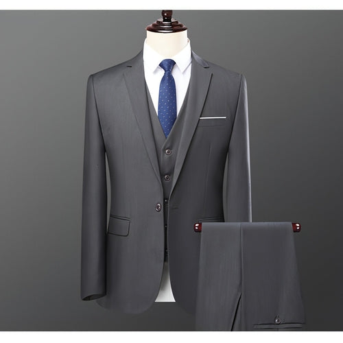 GentleForm™ – Two-Piece Men's Formal Suit Set