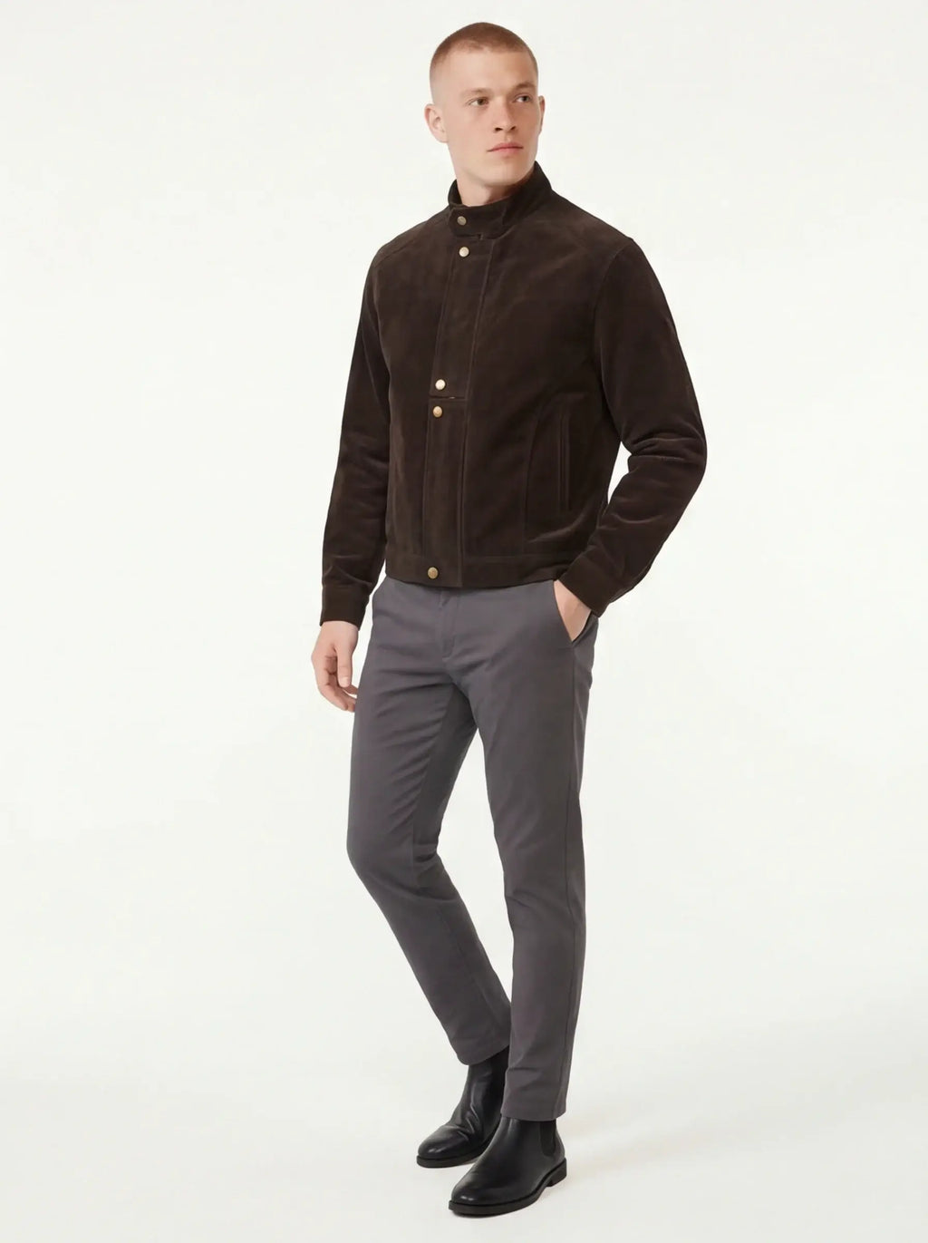 Brushed Avant-Garde Jacket-3